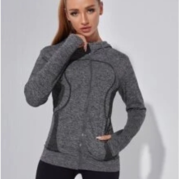 Grey athletic “define” jacket - Picture 2 of 2